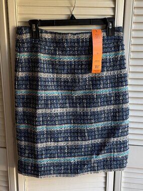 NWT Tory Burch Tweed Pencil Skirt